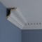 Ekena Millwork 4 1/4"H x 3 7/8"P x 5 3/4"F x 94 1/2"L Bulwark Dentil Crown Moulding MLD04X04X06BU - alternate 6